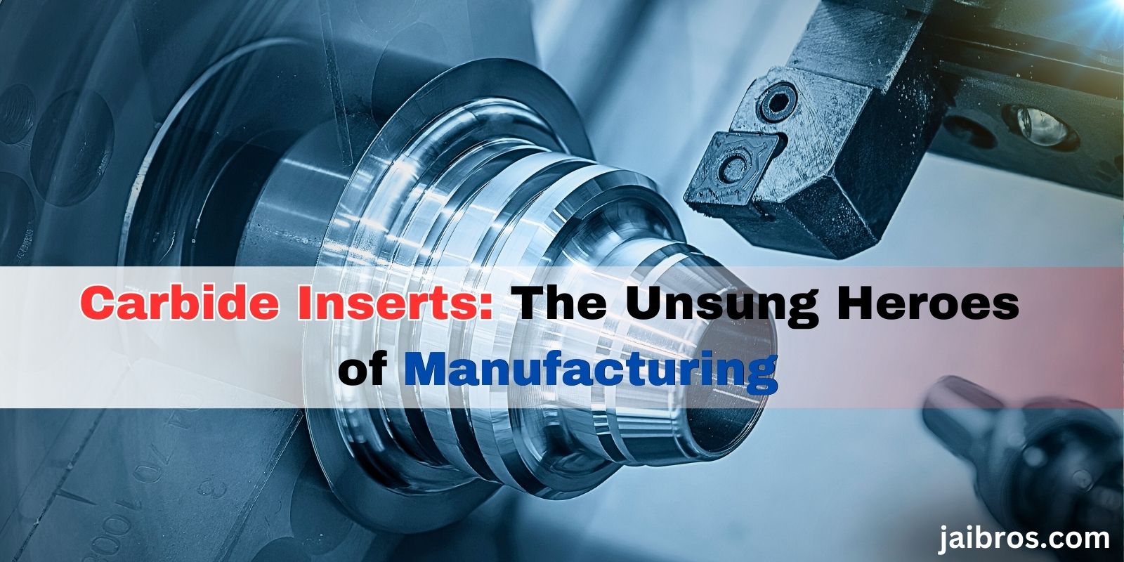 What are some common applications for carbide inserts?