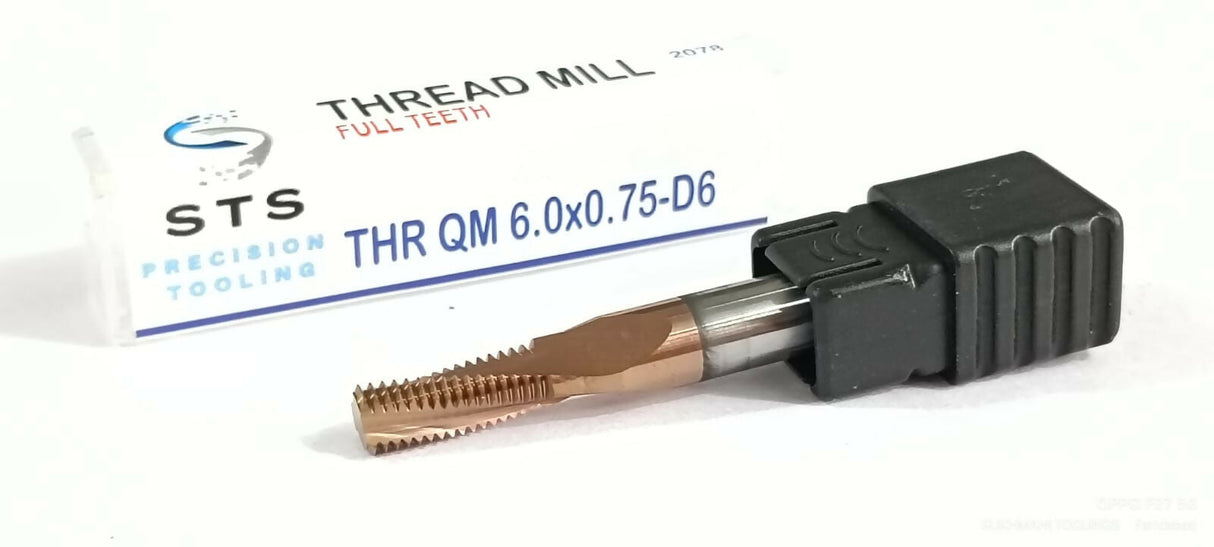 STS Thread Mill Full Teeth THR QM 8.0x1.25-D6