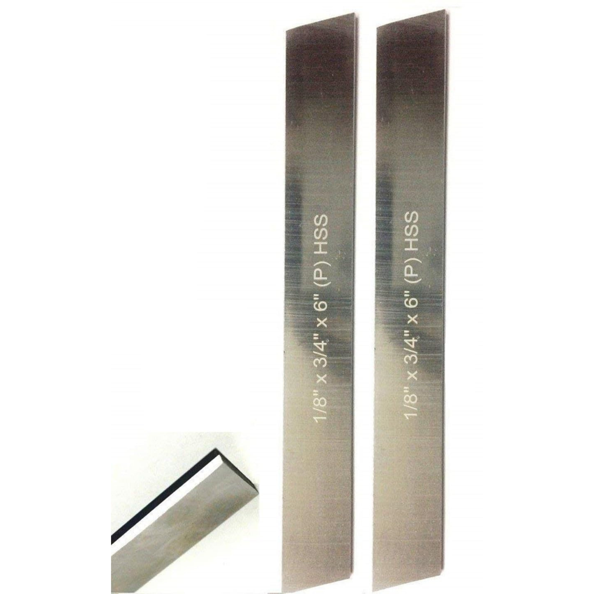 Two HSS lathe tool bits