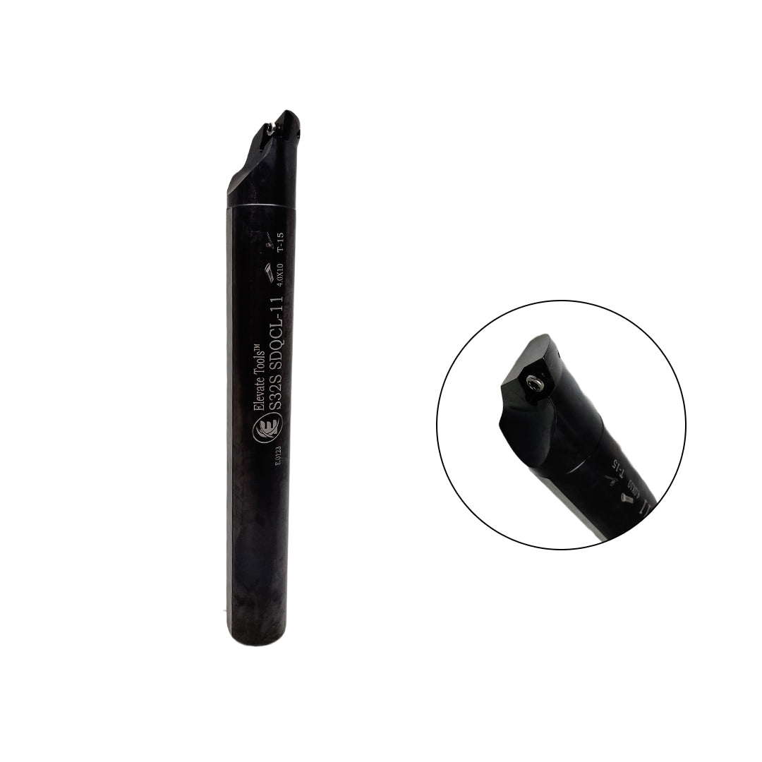 Black metal tool bit
