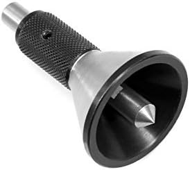 Spring loaded center finder tool