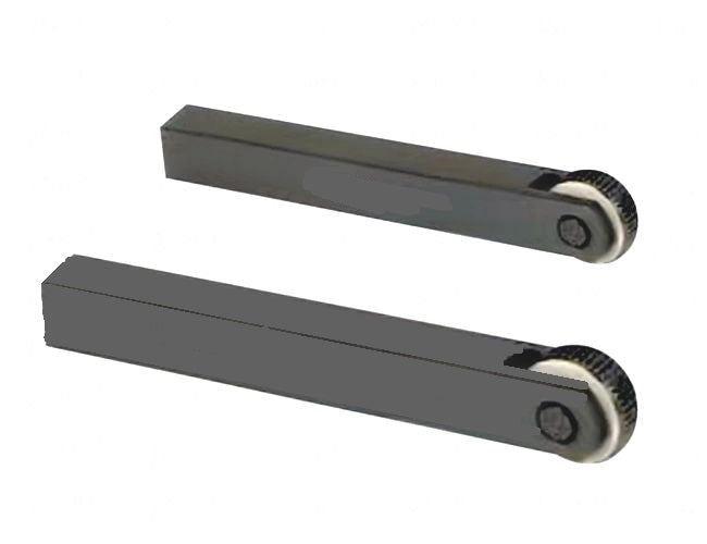 Two knurling tools