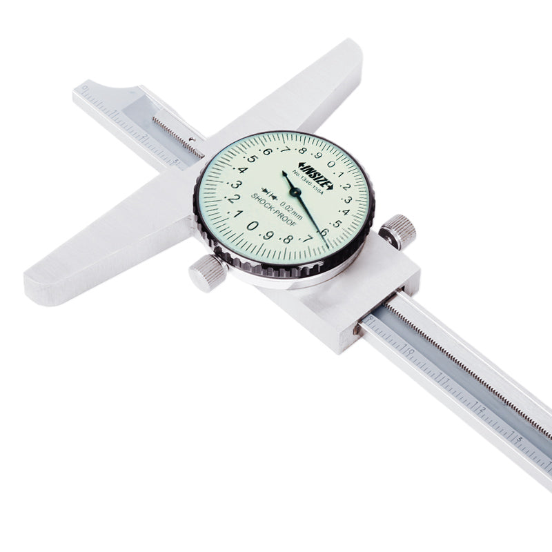 Insize dial depth gauge caliper