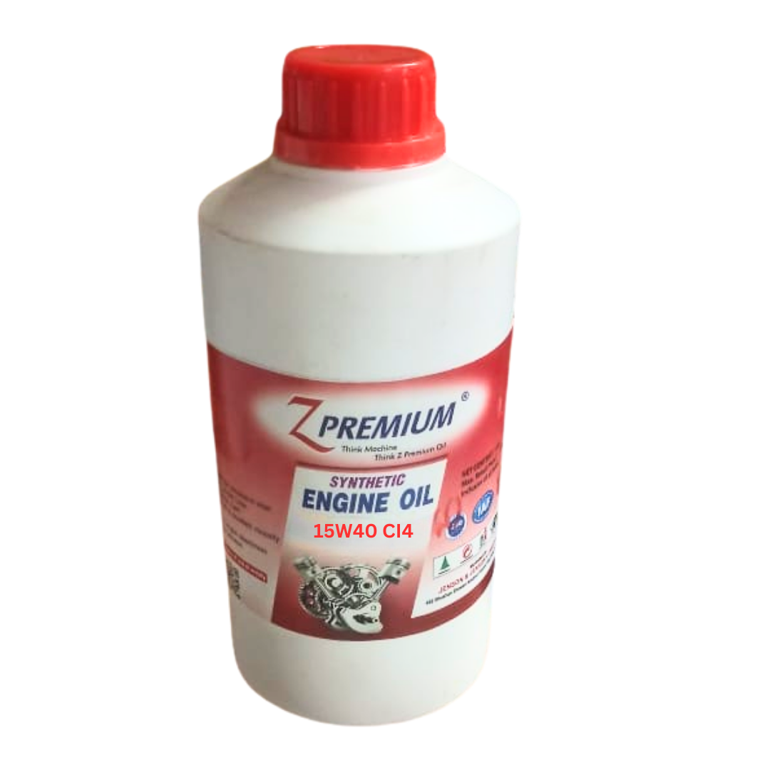 Z Premium synthetic engine oil bottle with red cap