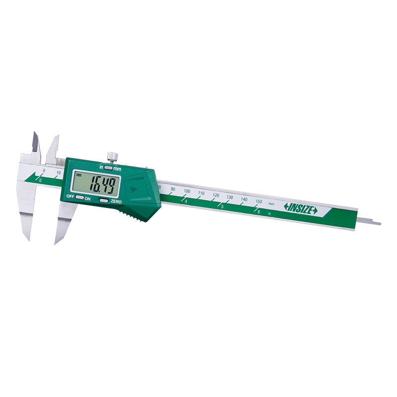 Digital caliper reading