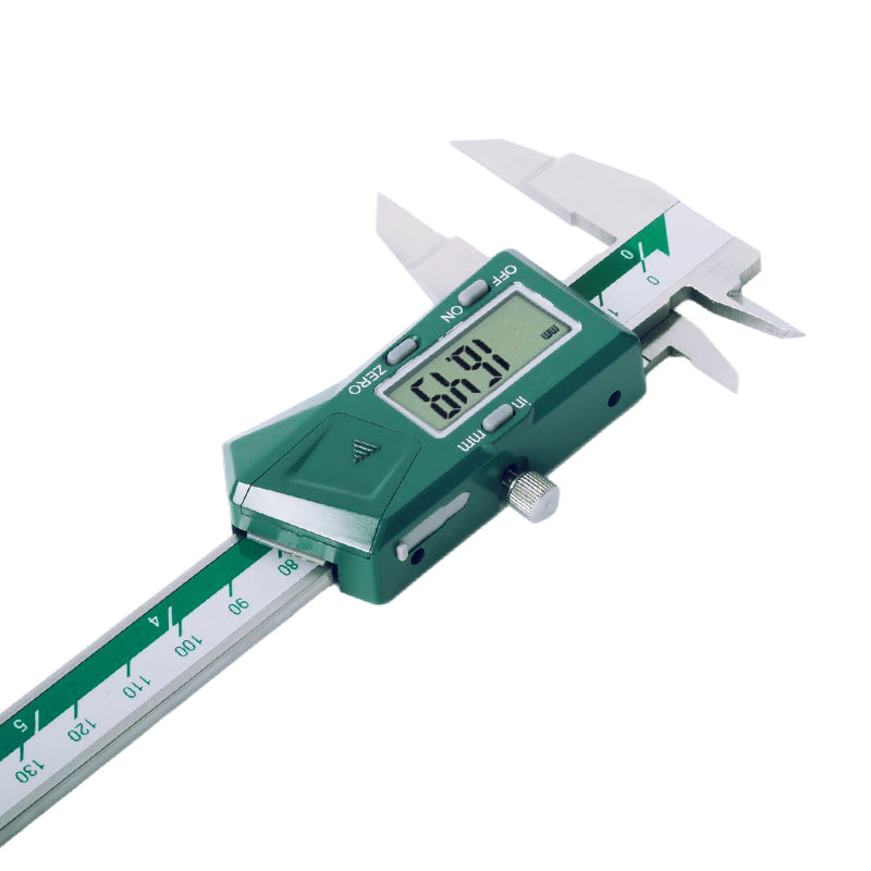 Digital caliper reading
