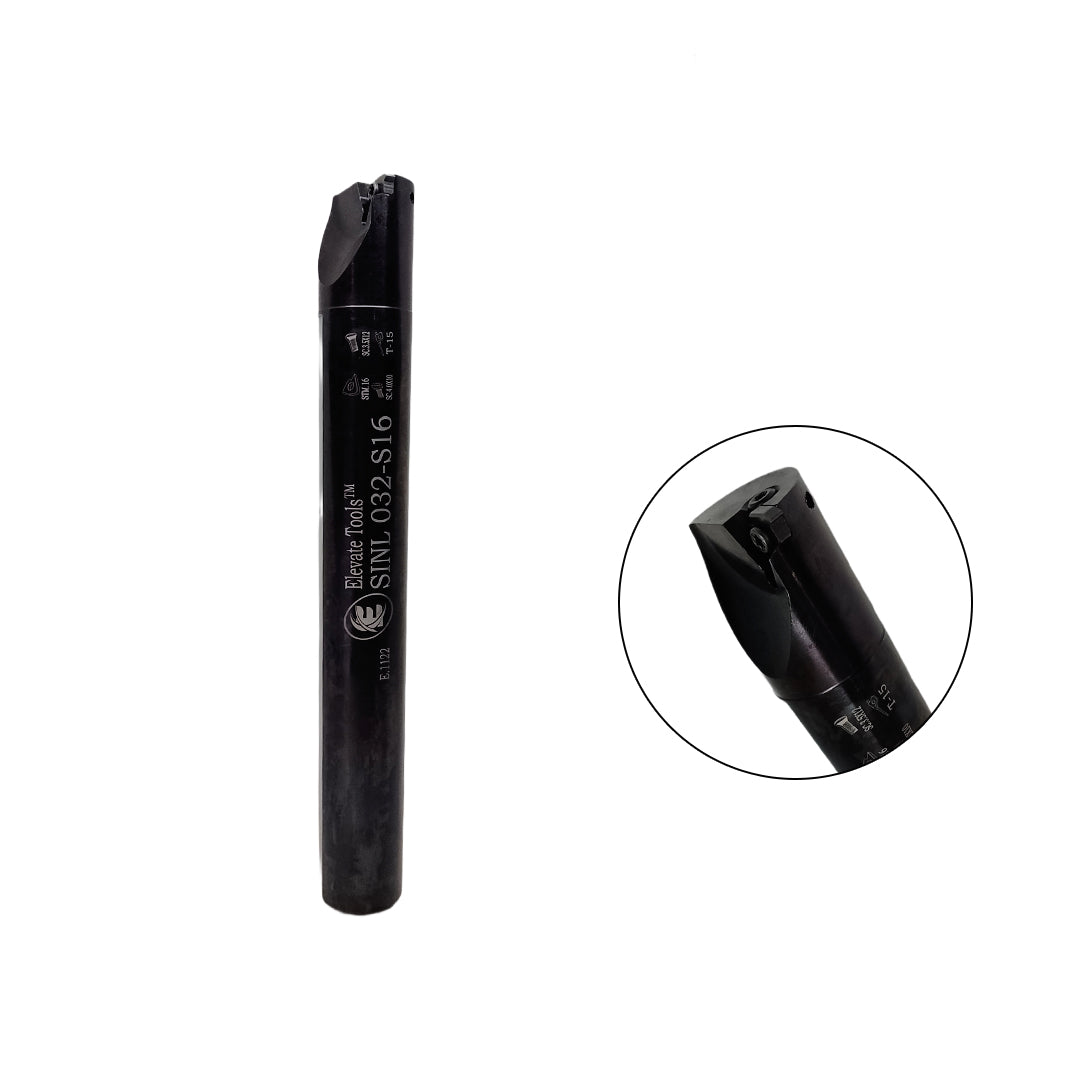 Black metal lathe tool