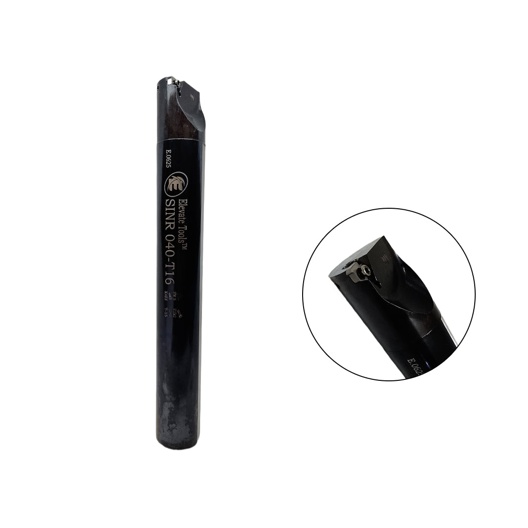 Black metal lathe tool