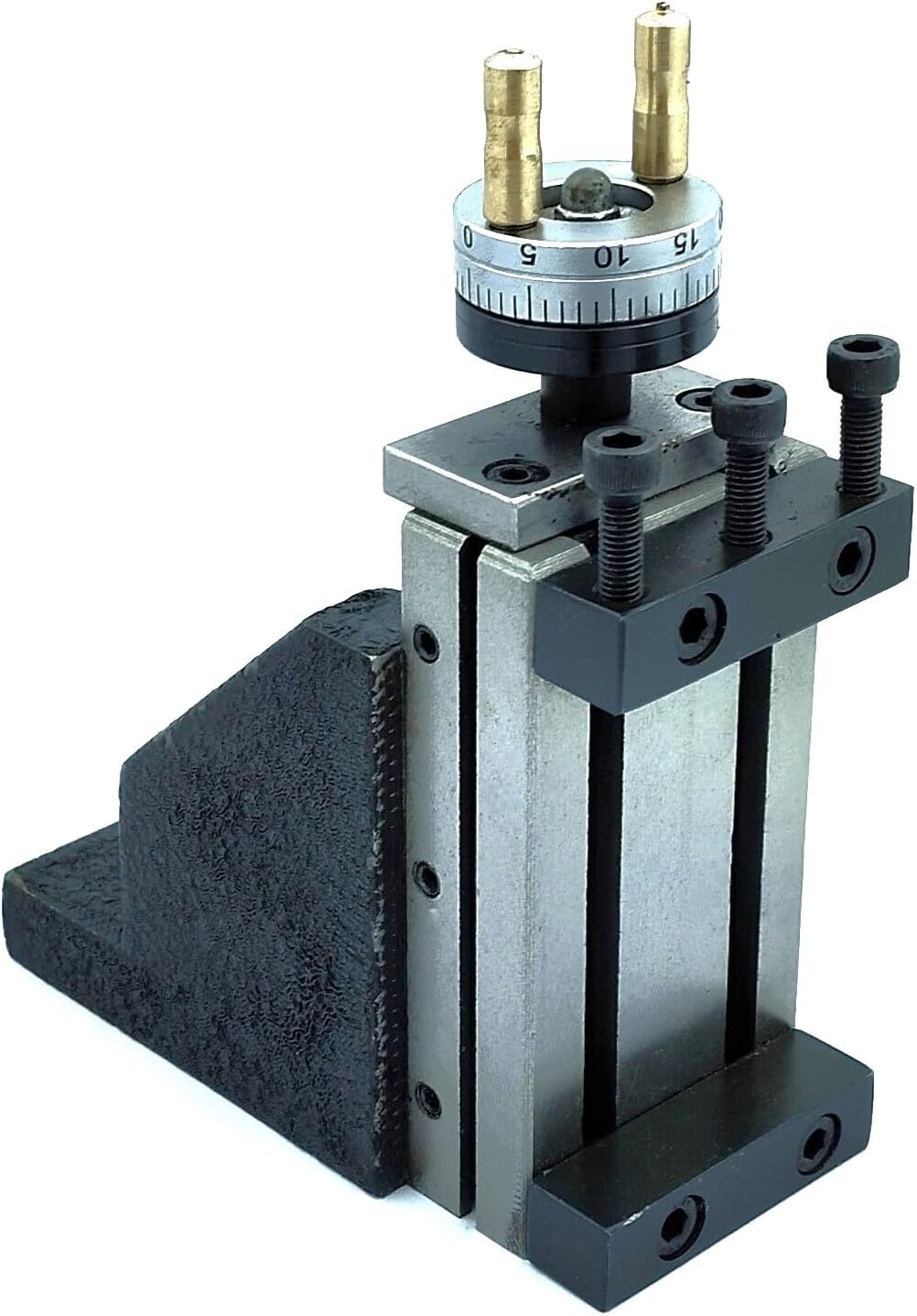 Adjustable metal machine tool holder