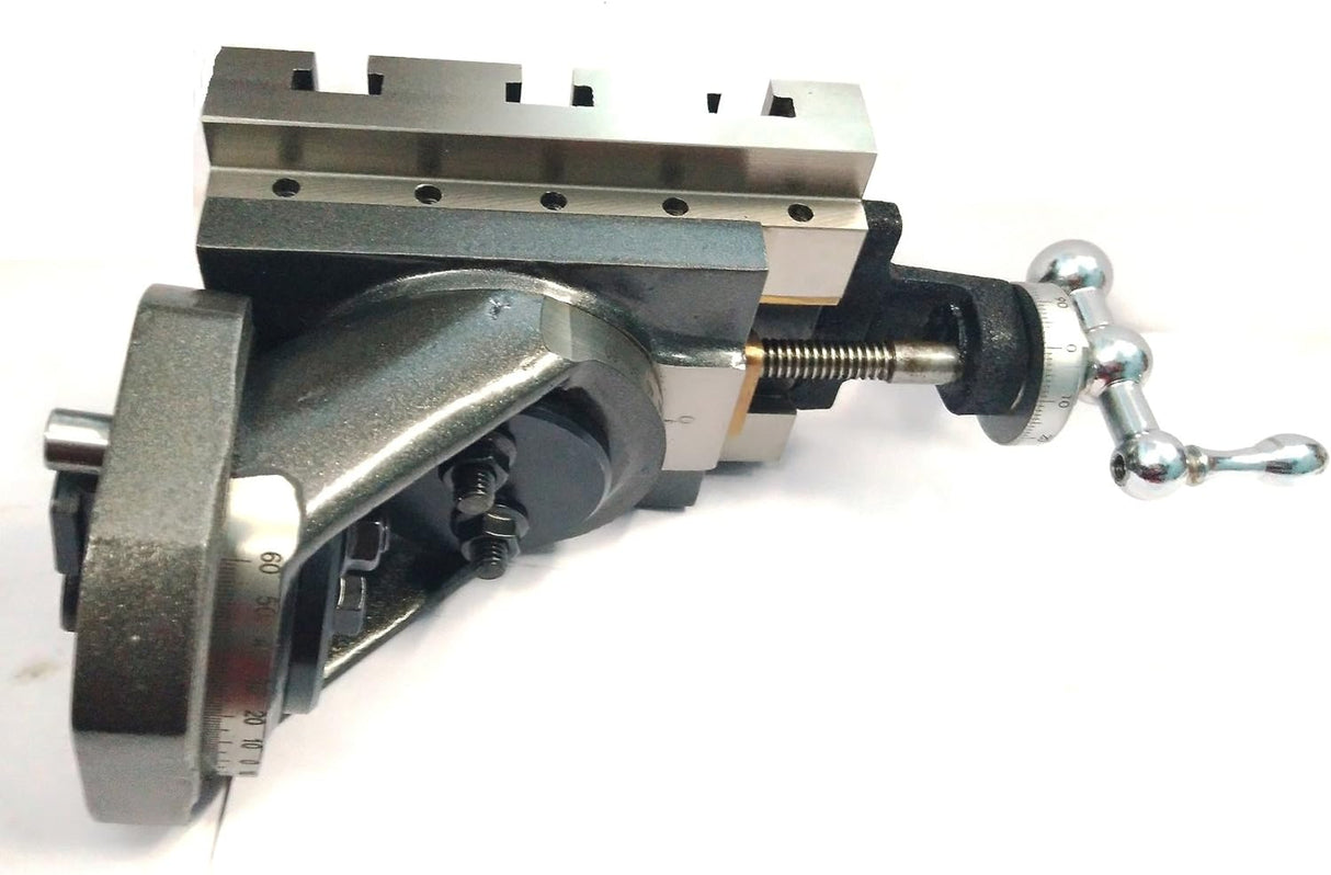 Tilting milling machine accessory table