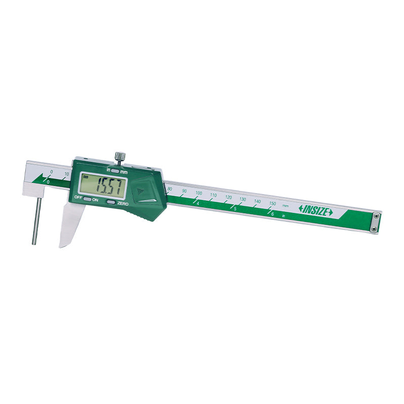 Digital caliper measuring tool display