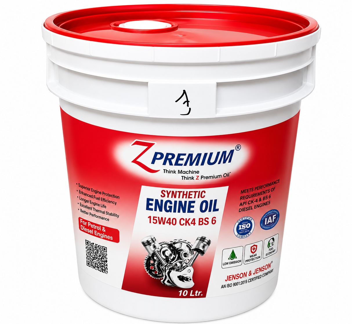 Z PREMIUM Engine Oil 15W40 CK-4 BS6