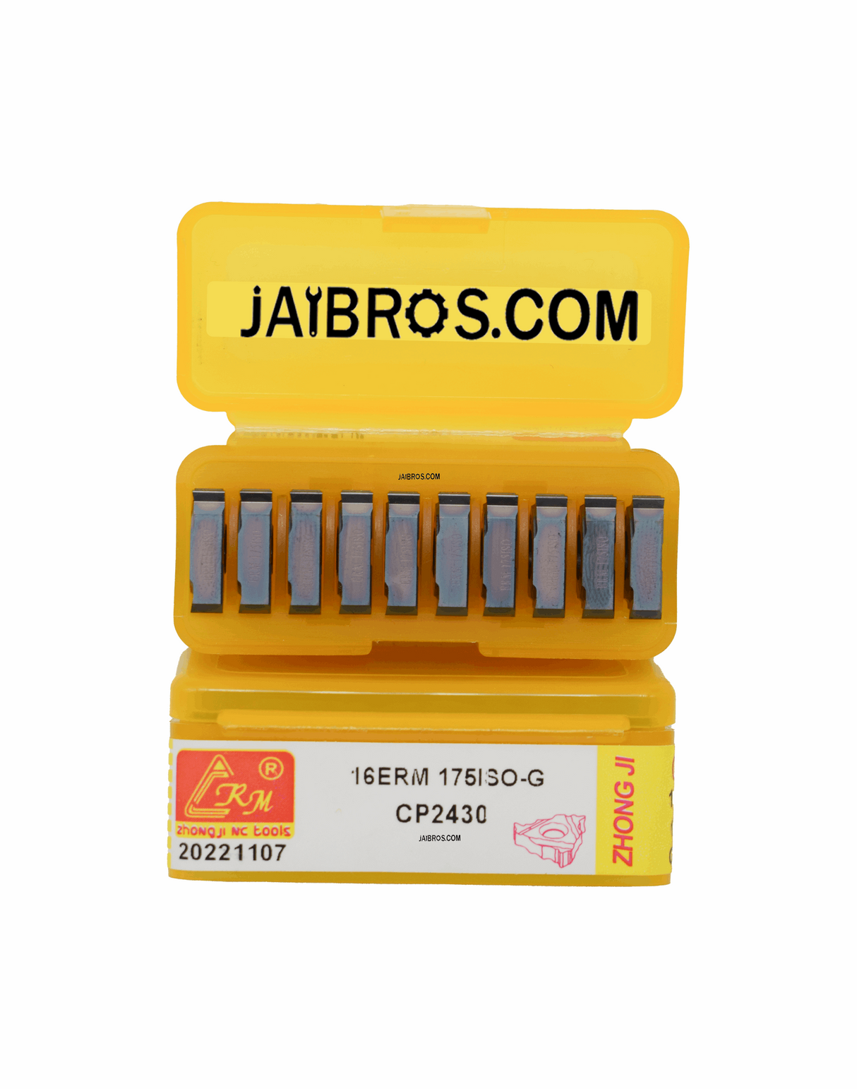 CRM carbide threading insert 16ER 175ISO India pack of 10