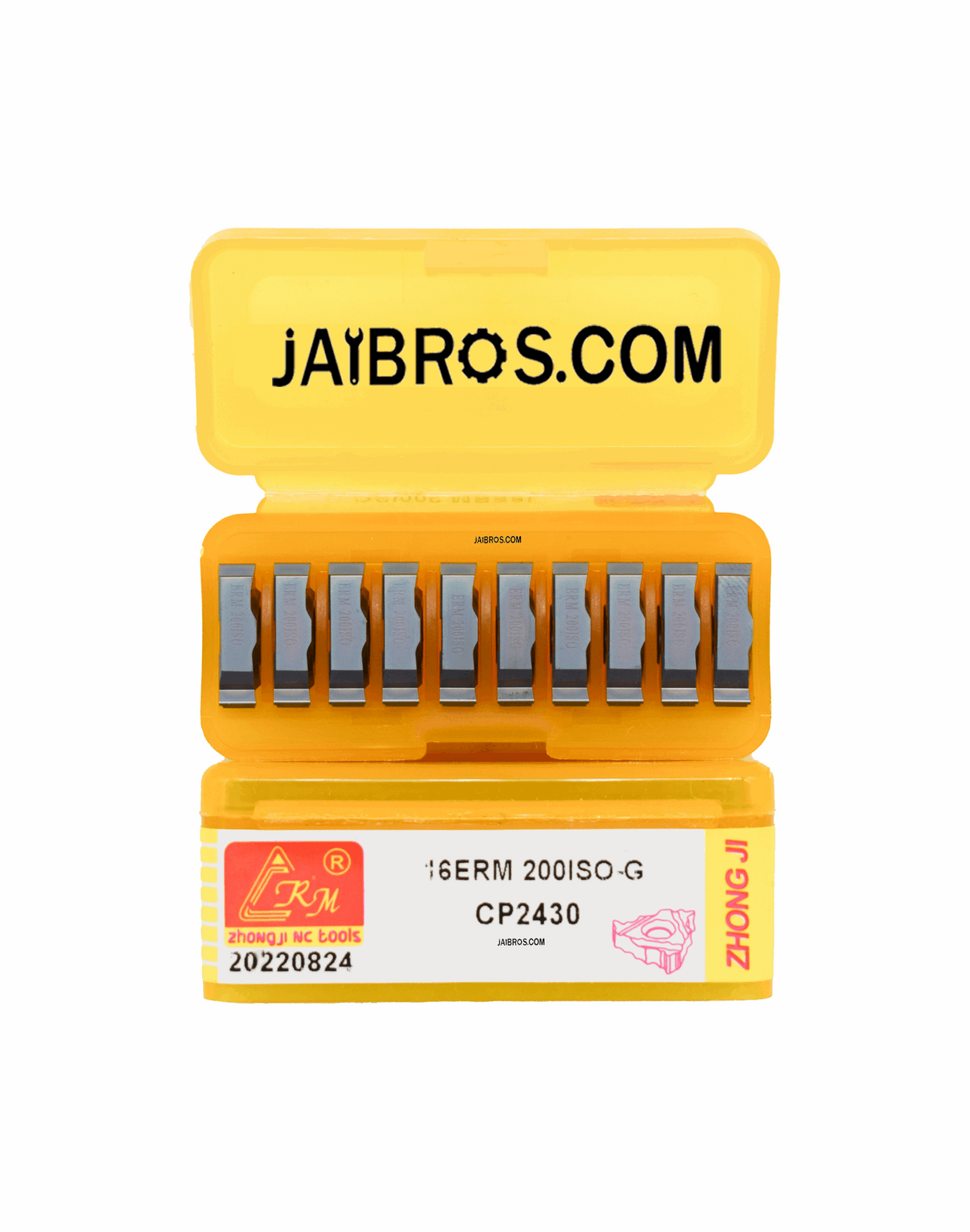 CRM carbide threading insert 16ER 200ISO India pack of 10