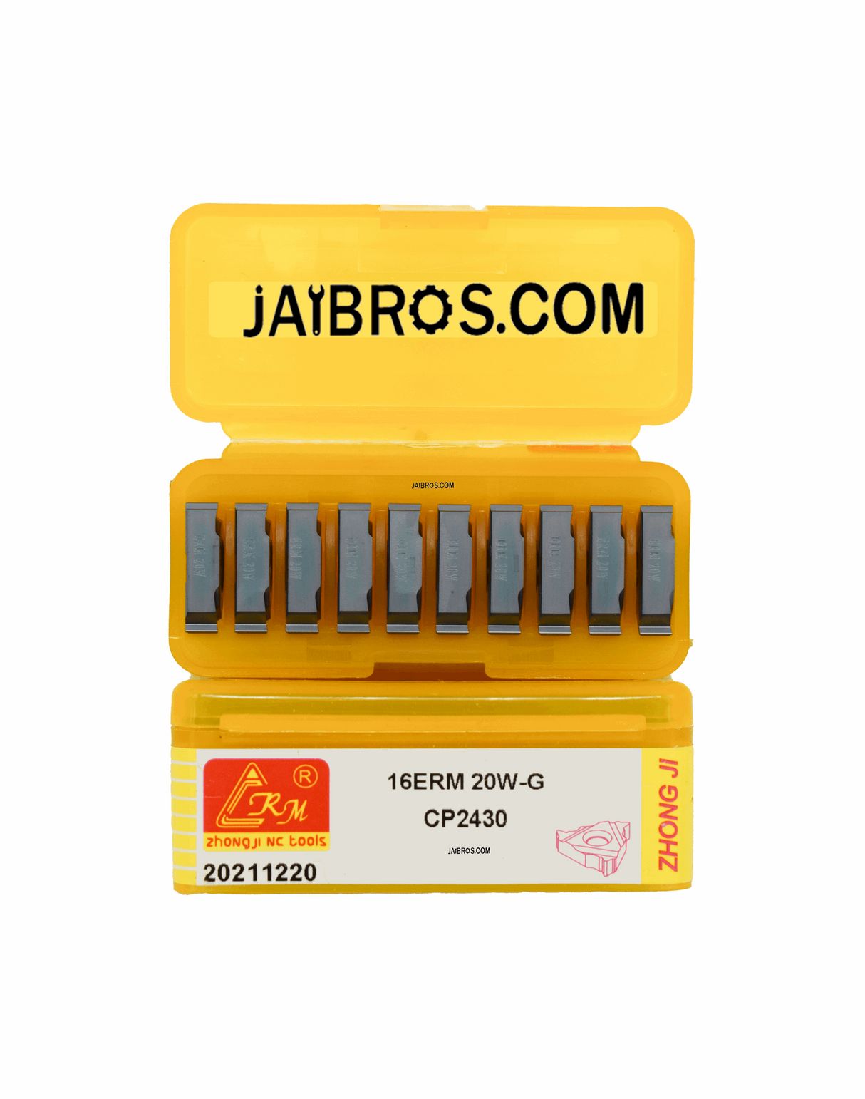 CRM carbide threading insert 16ER 20W India pack of 10