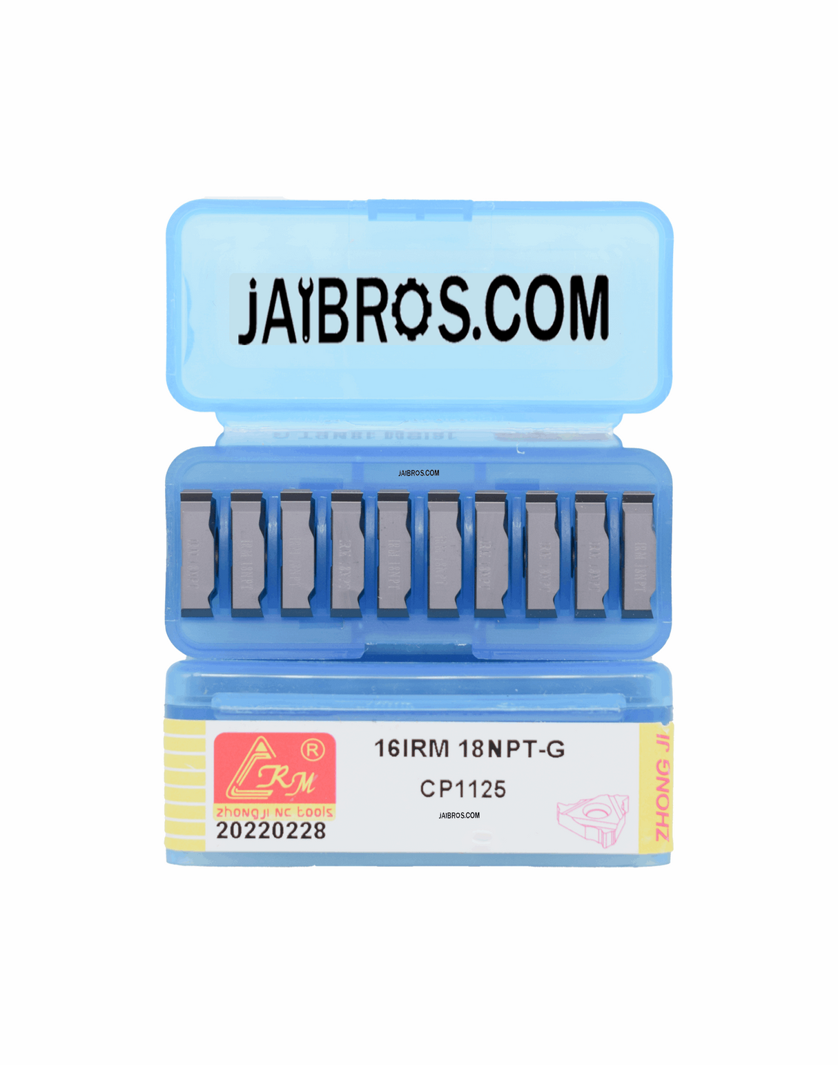 CRM carbide threading insert 16ER 18NPT India pack of 10
