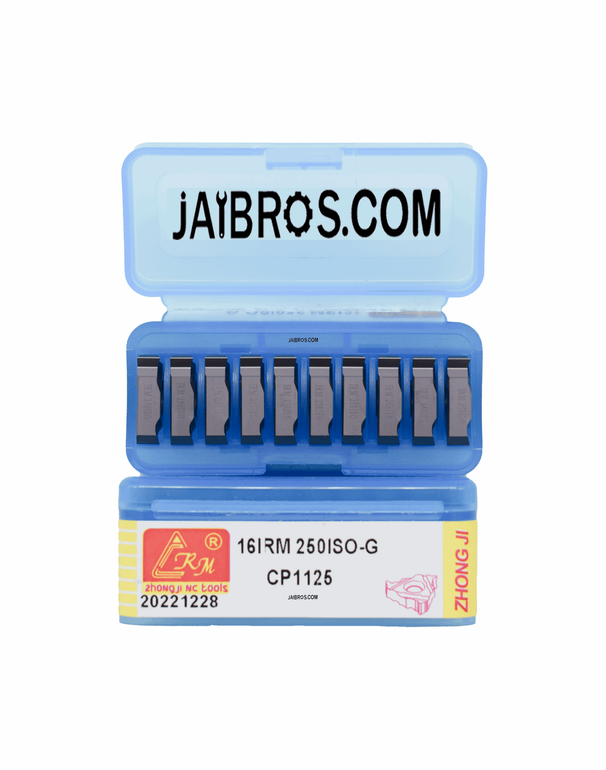 CRM carbide 16ER 250ISO threading insert for steel/stainless steel