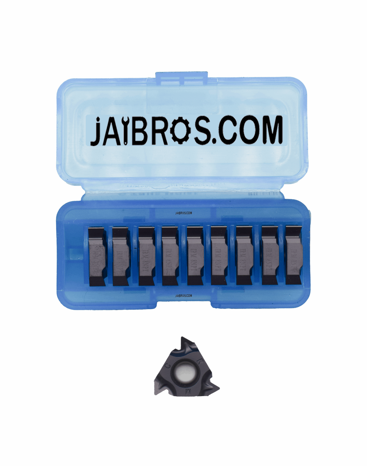 CRM carbide 16ER 8NPT threading insert for steel/stainless