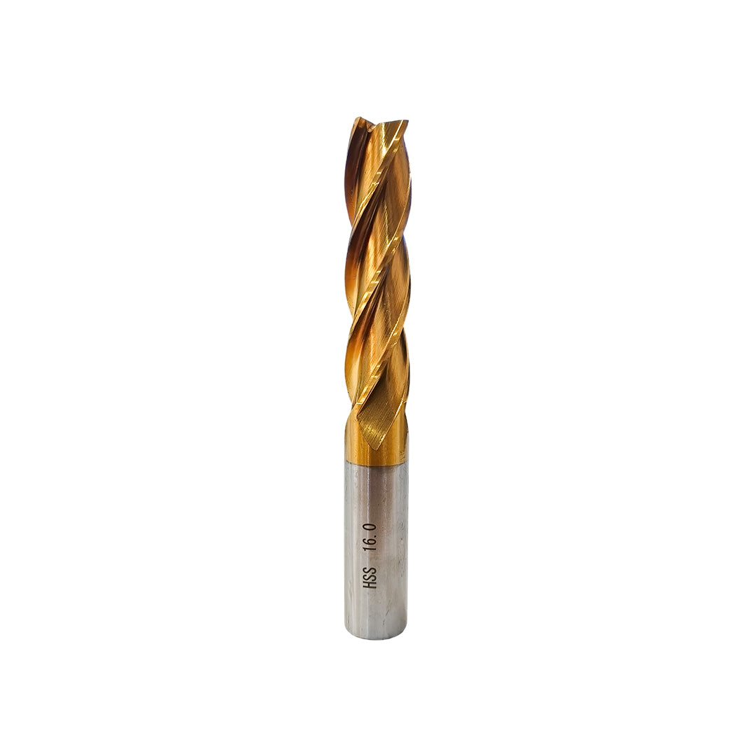 16mm HSS 4-Flute End Mill Cutter
