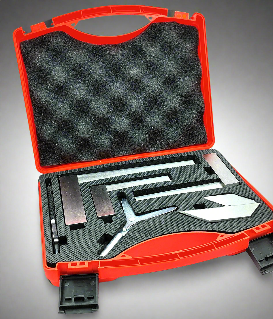 Tool set in case
