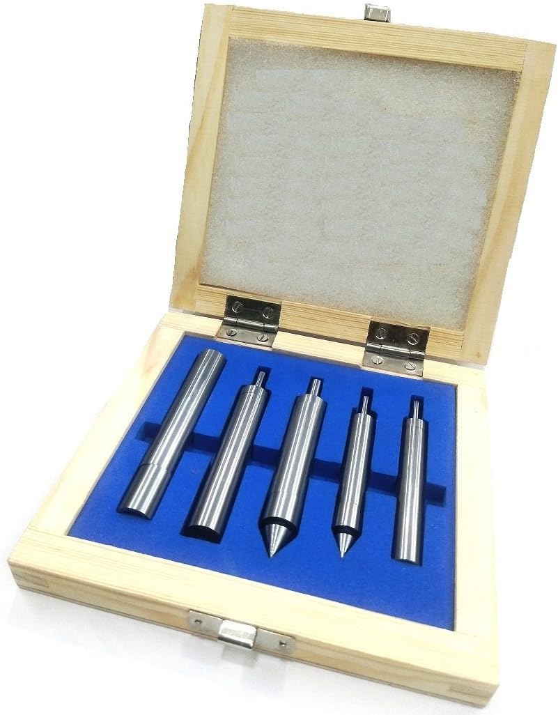 Lathe center set in box