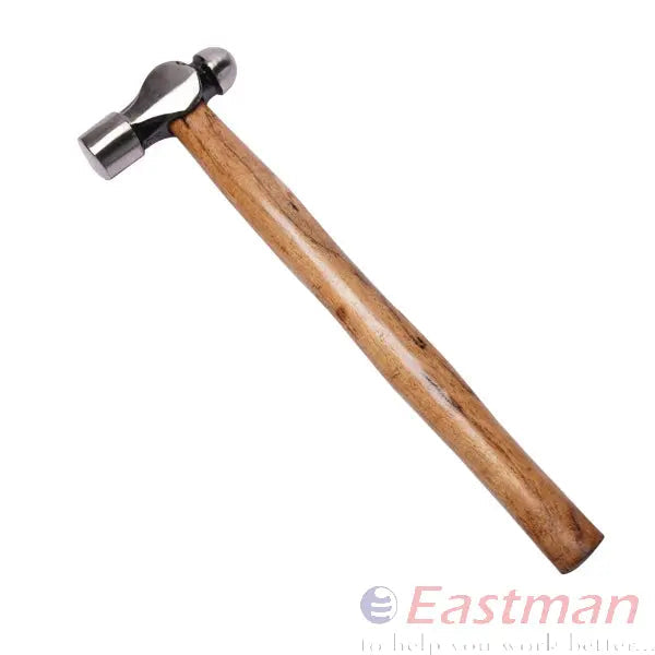 Silver hammer, wood handle