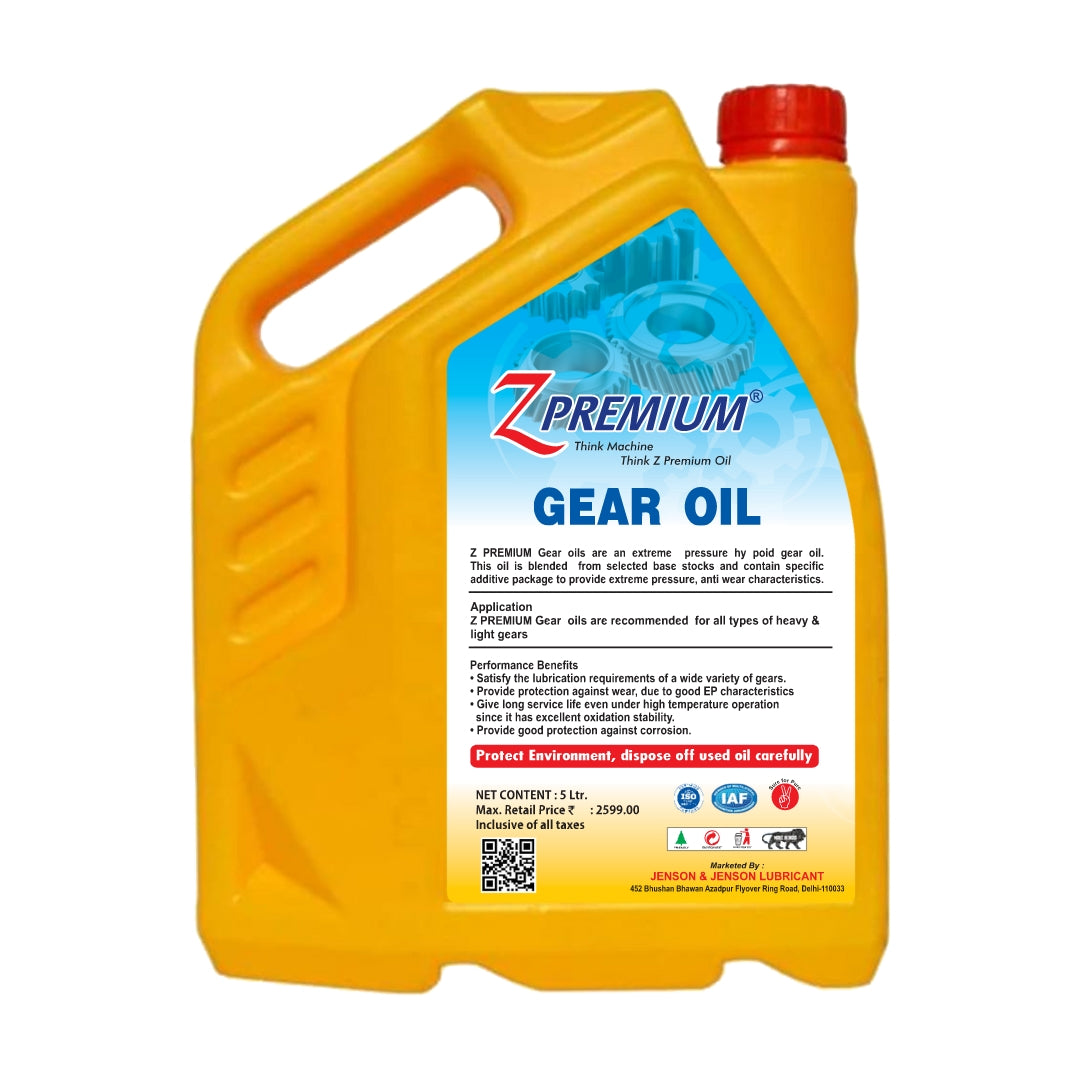 Yellow Z Premium gear oil container
