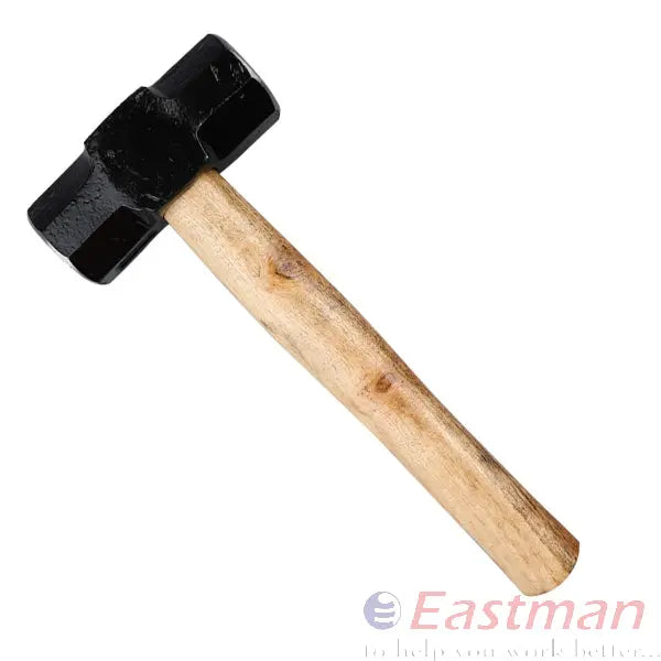 Black hammer, wood handle