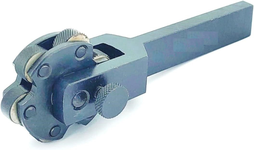 Metal industrial knurling tool holder
