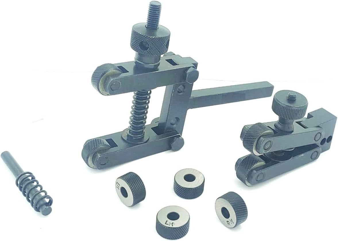 Metal knurling tool set