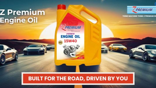 Z Premium engine oil container