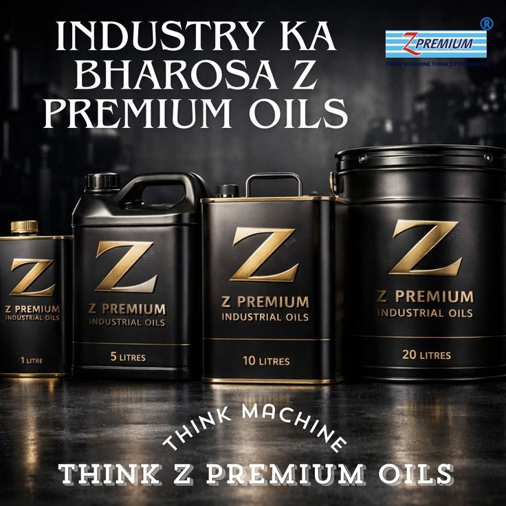 Black Z Premium oil containers
