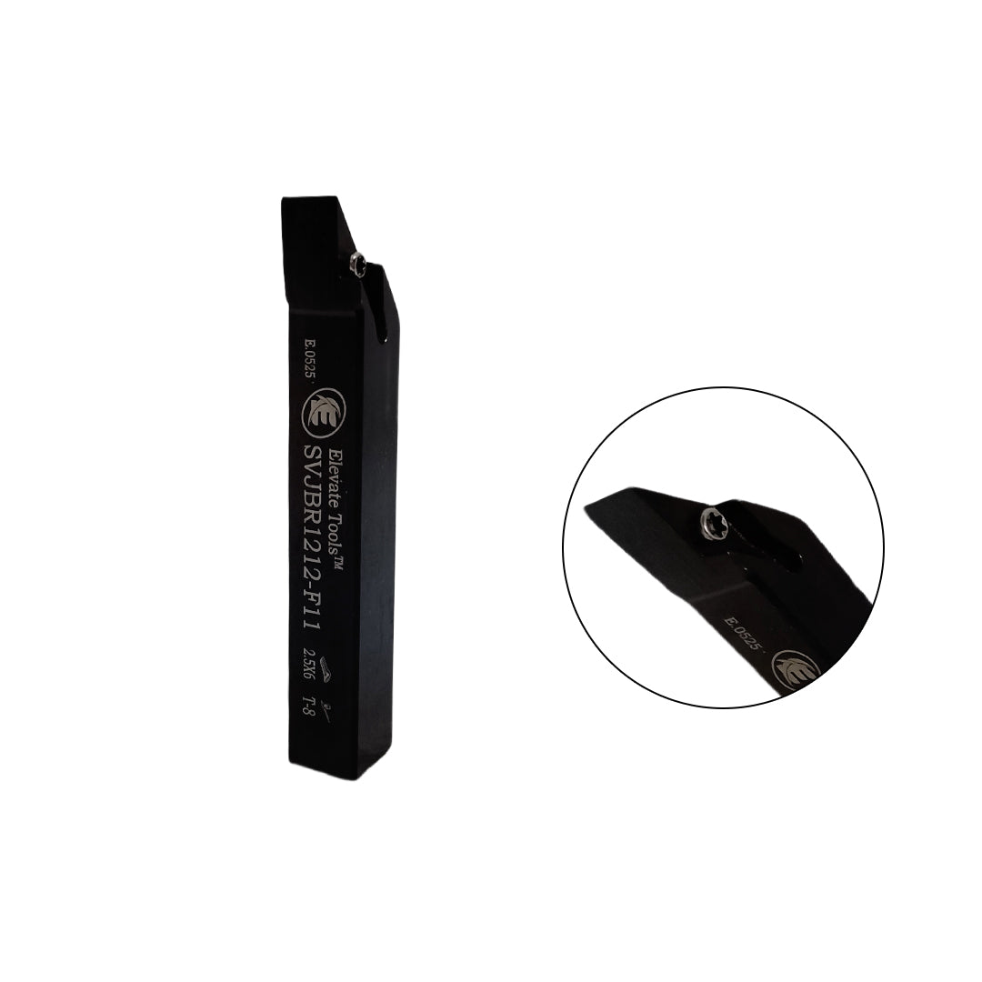 Black metal tool bit