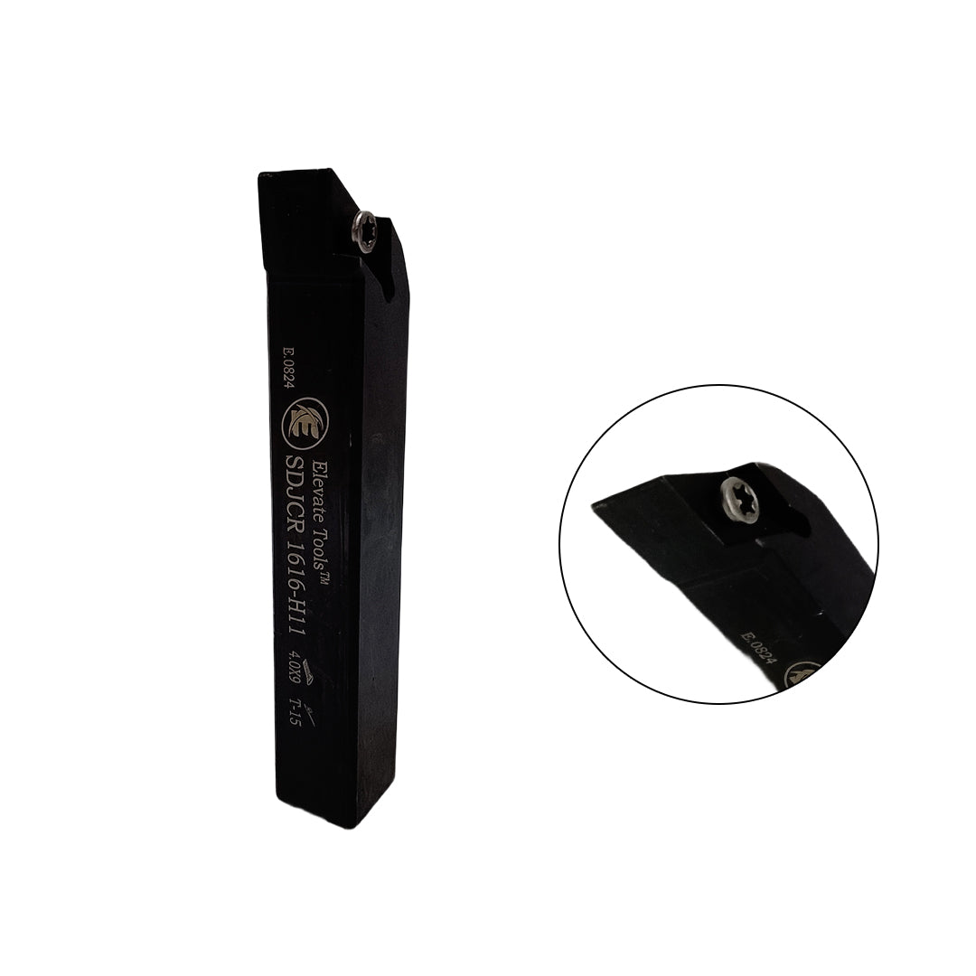 Black metal tool bit