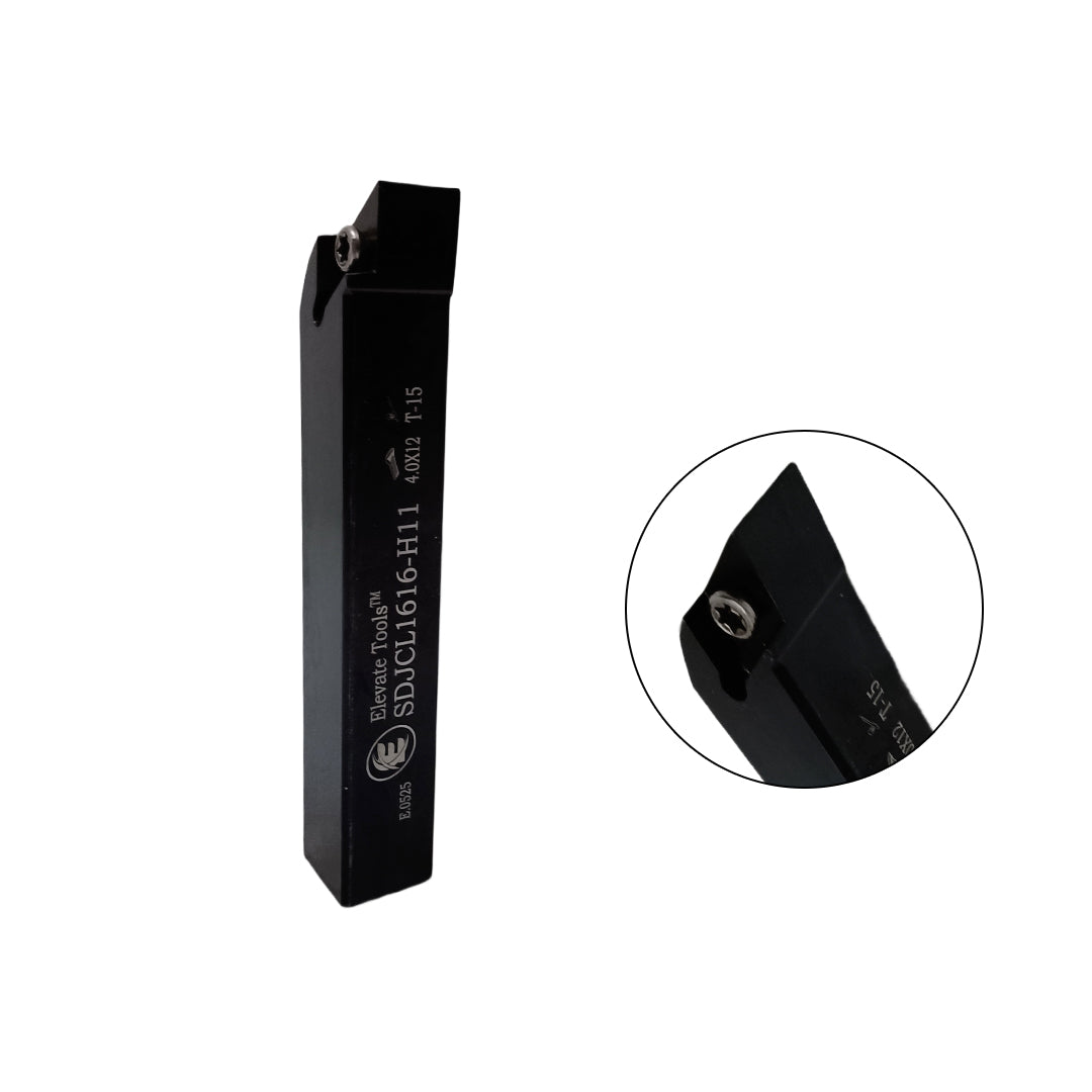 Black metal tool bit