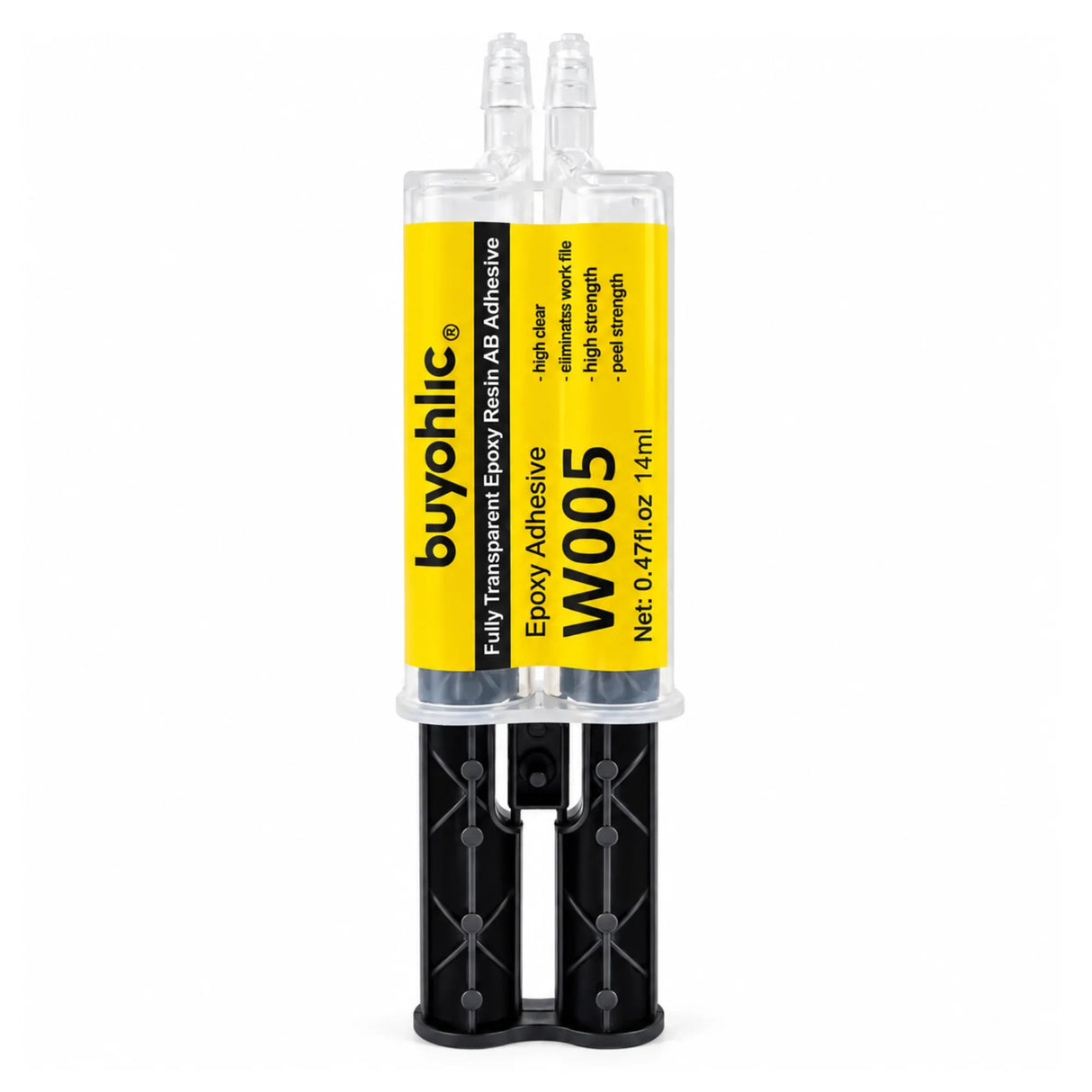 5 Minute Epoxy Adhesive Resin Instant Mix 14ml, Static Mixer Clear Weld 14ml