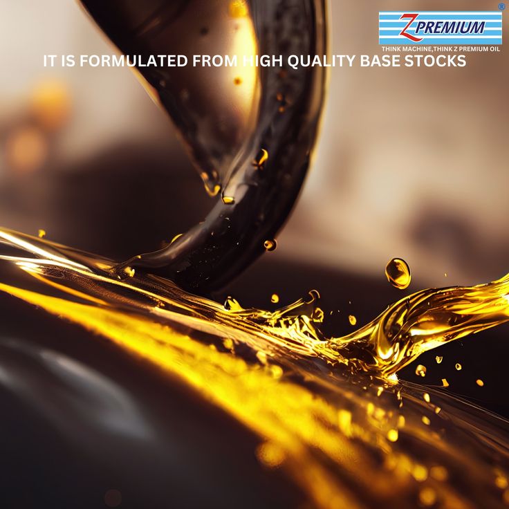 Z Premium oil is being poured