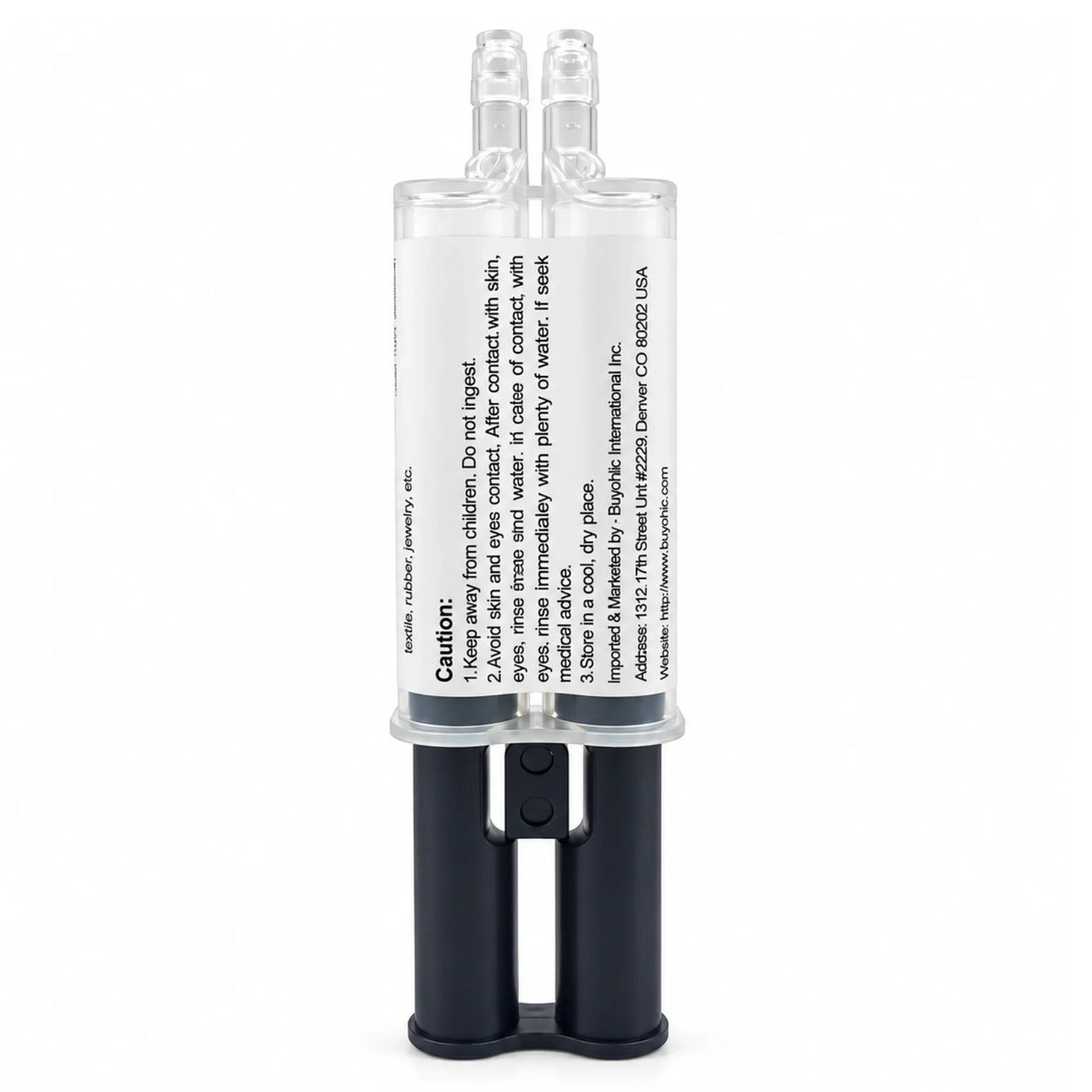 5 Minute Epoxy Adhesive Resin Instant Mix 14ml, Static Mixer Clear Weld 14ml