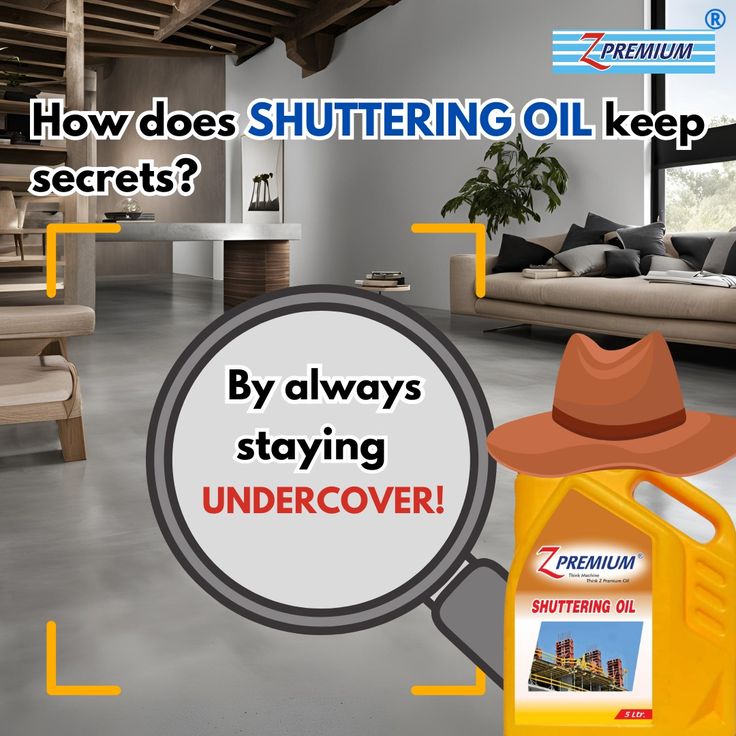 Z Premium shuttering oil container