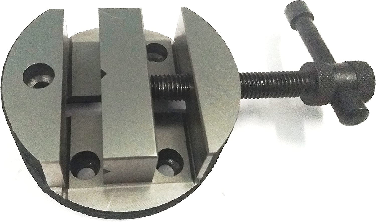 Circular machine vise with hardware