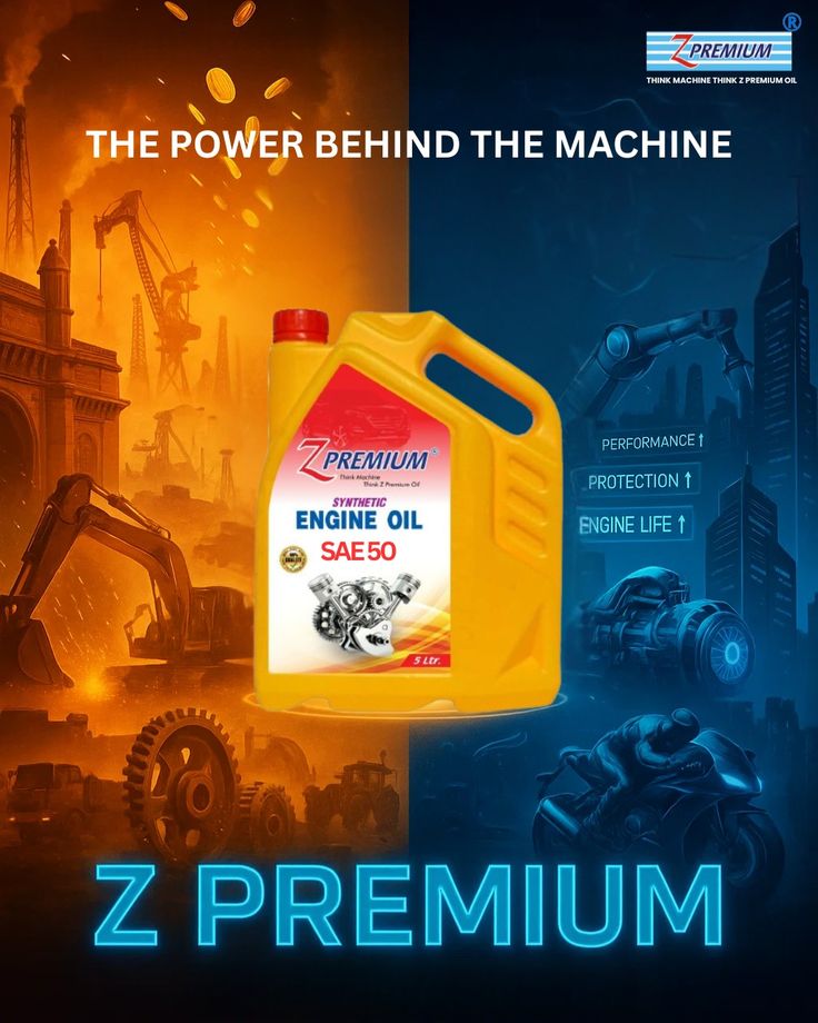Z Premium engine oil container