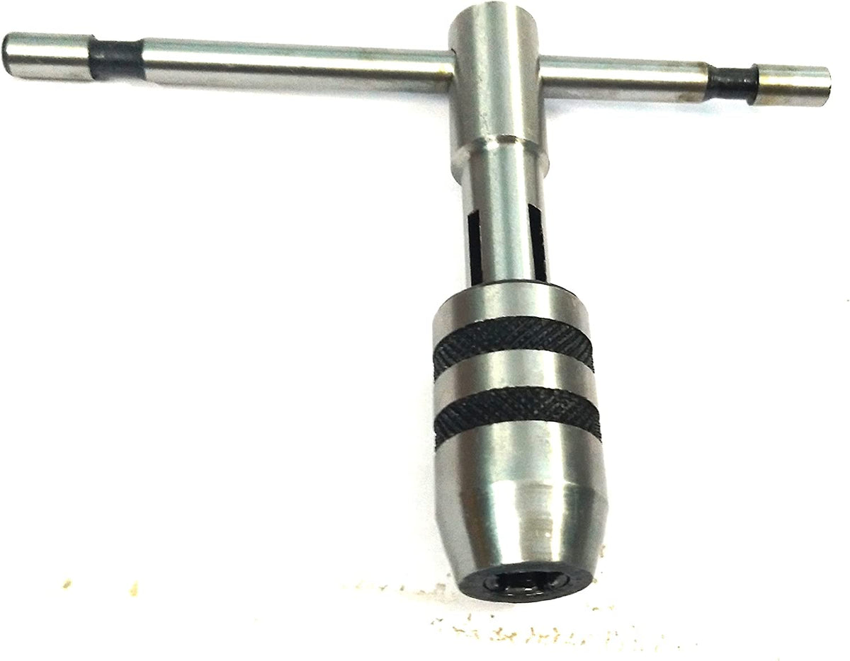 Steel T-handle tap wrench tool