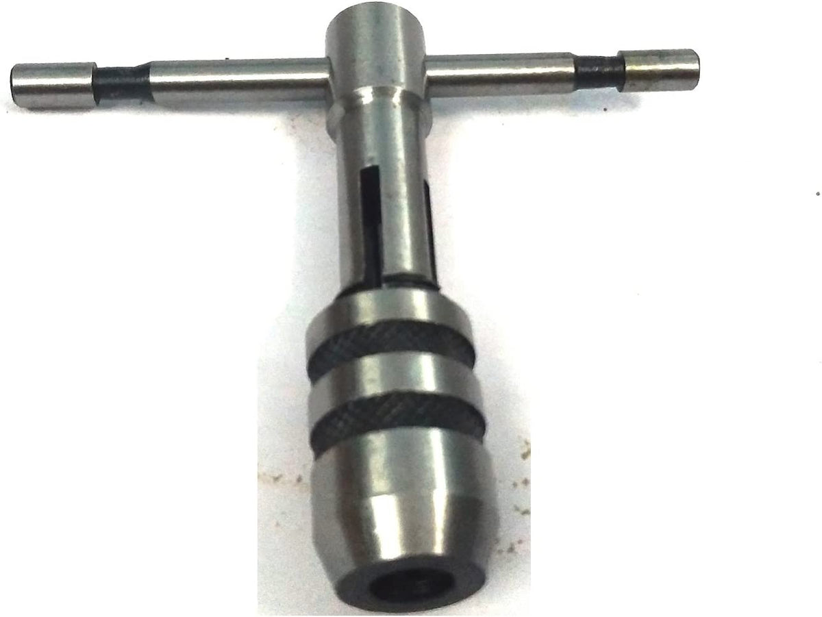 Steel T-handle tap wrench tool