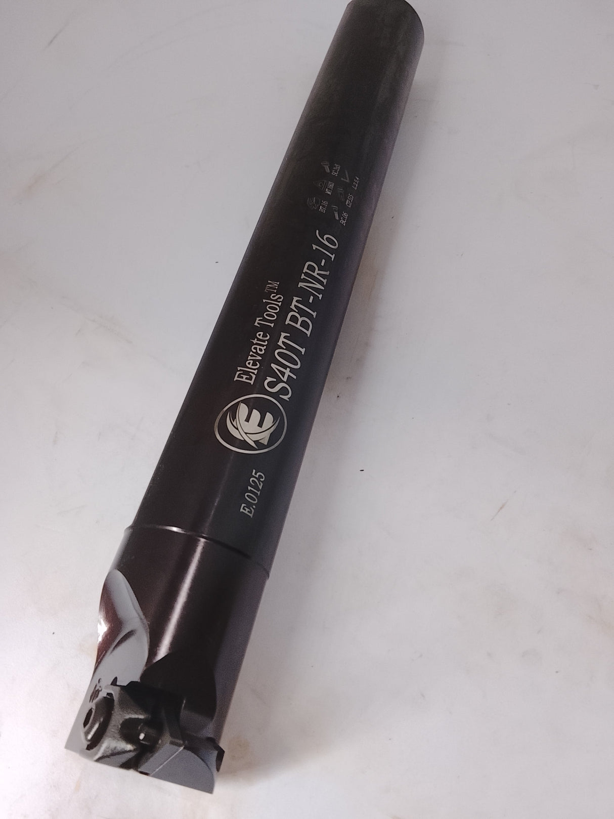 Right-handed internal boring bar