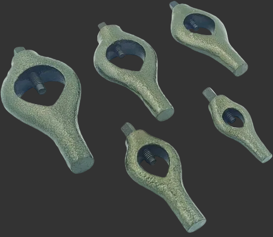 Lathe carrier dog set