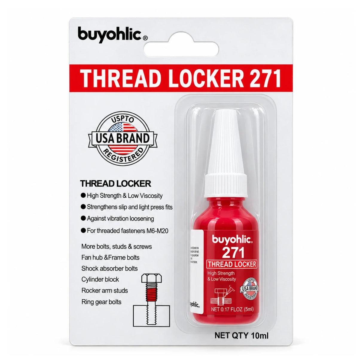 Buyohlic Thread Locker 271