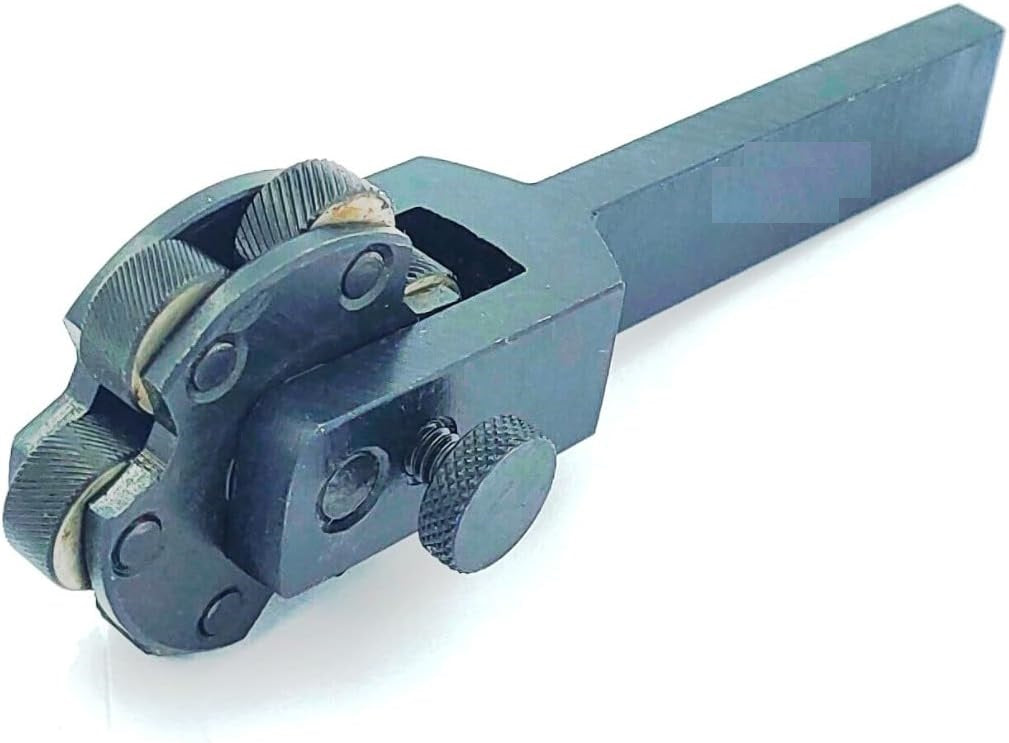 Metal industrial knurling tool holder
