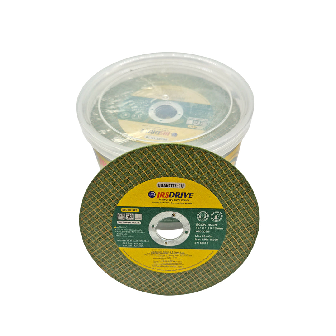 Cutting Wheel 107mm Green (1.2x16mm) - Metal Cutter.
