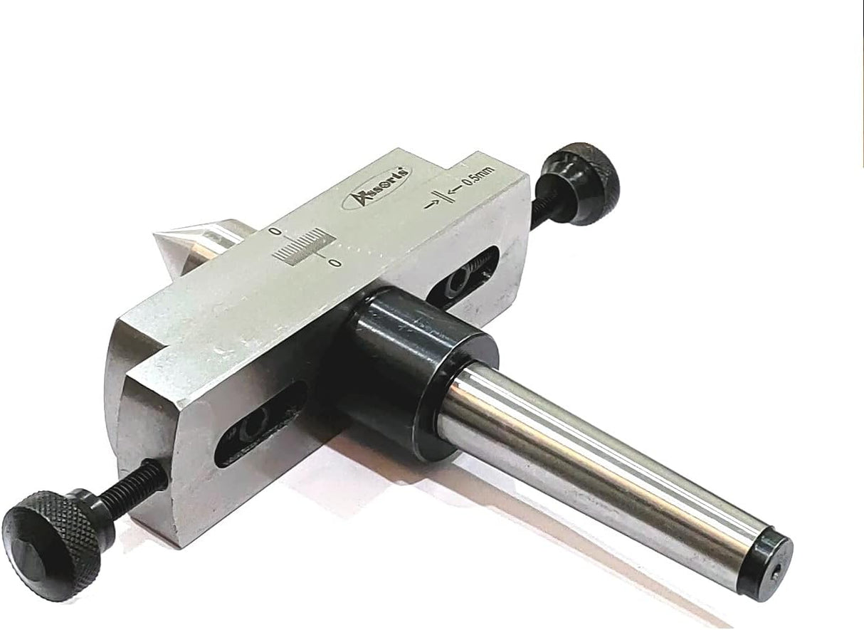 Metal adjustable lathe center tool