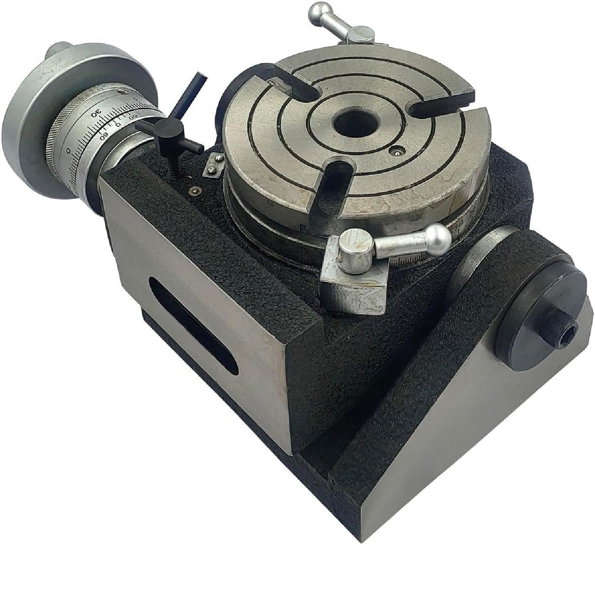 Horizontal Vertical 4" Inch II 110 mm - MT2 Center Bore Rotary Milling Tables